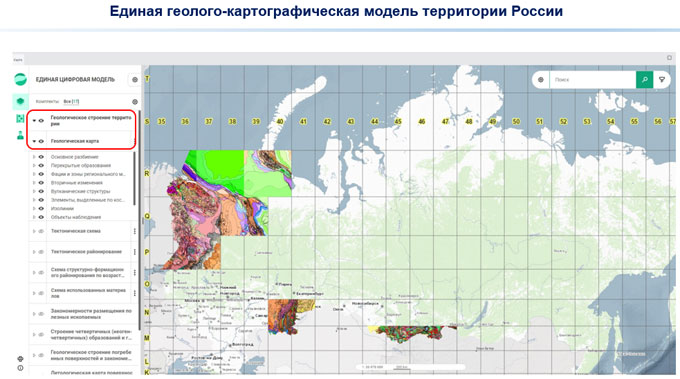 Государственная геологическая карта России: из прошлого в будущее